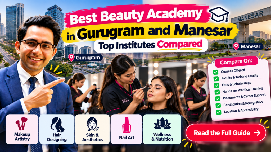 Best Beauty Academy in Gurugram and Manesar Top Institutes Compared