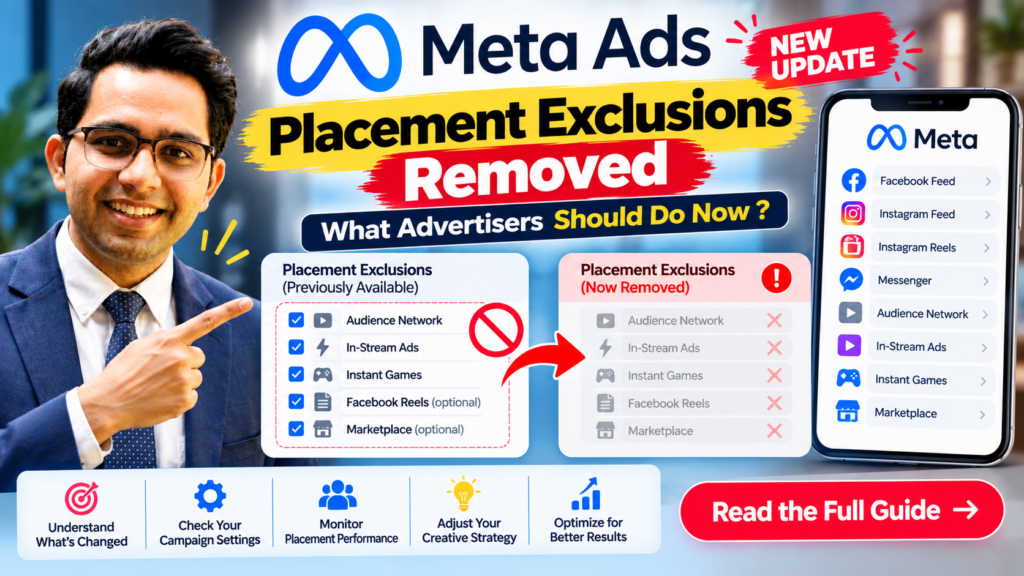 Meta Ads Update: Placement Exclusions Removed – What Advertisers Should Do Now