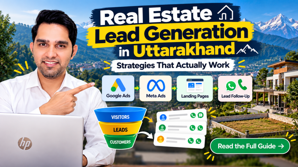 Real Estate Lead Generation in Uttarakhand Strategies That Actually Work